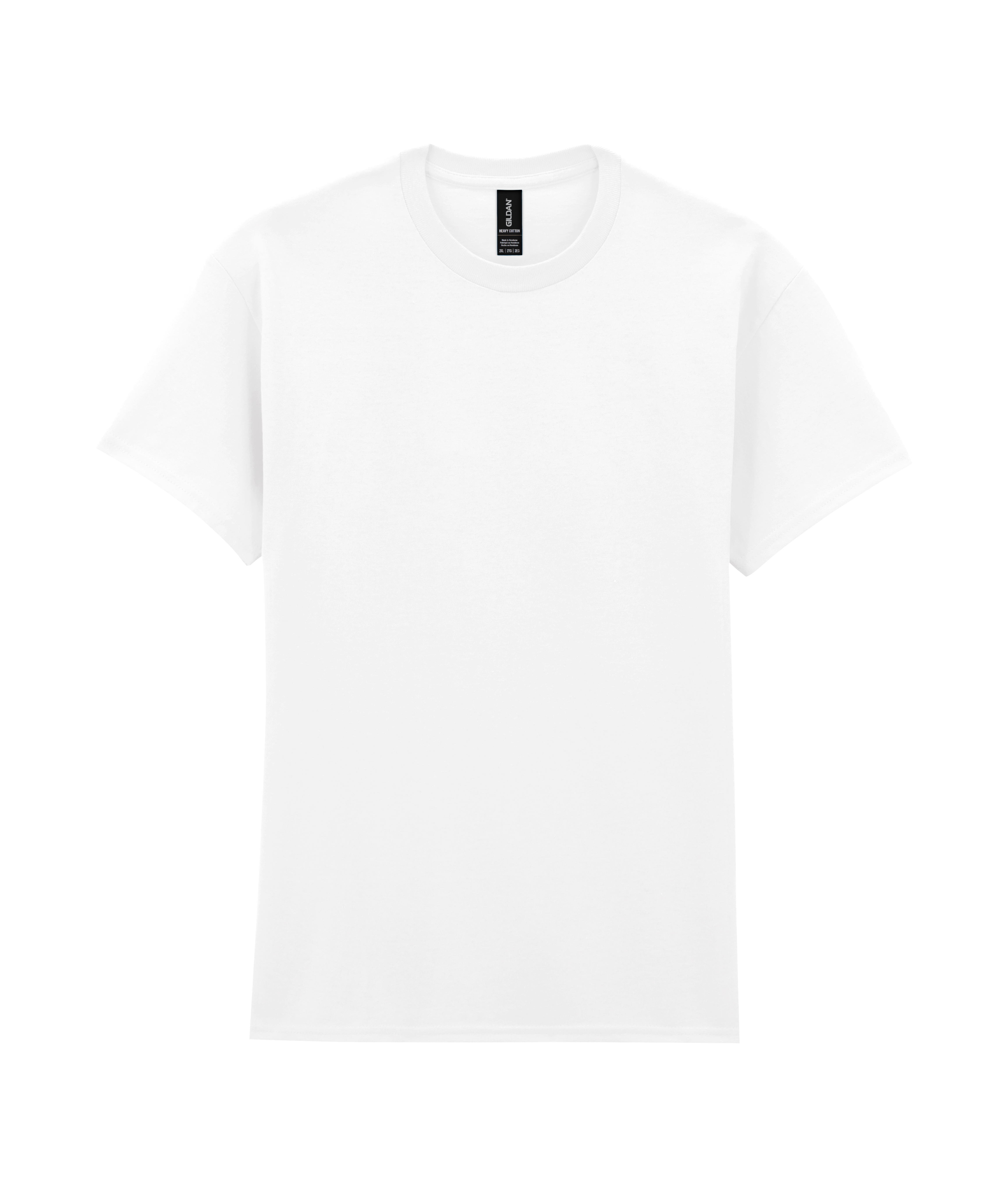 Футболка HEAVY COTTON, БЕЛЫЙ 5XL