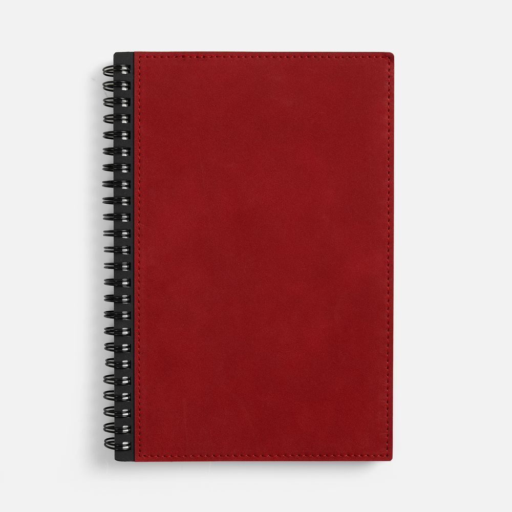 Ежедневник Notera, недатированный, красный