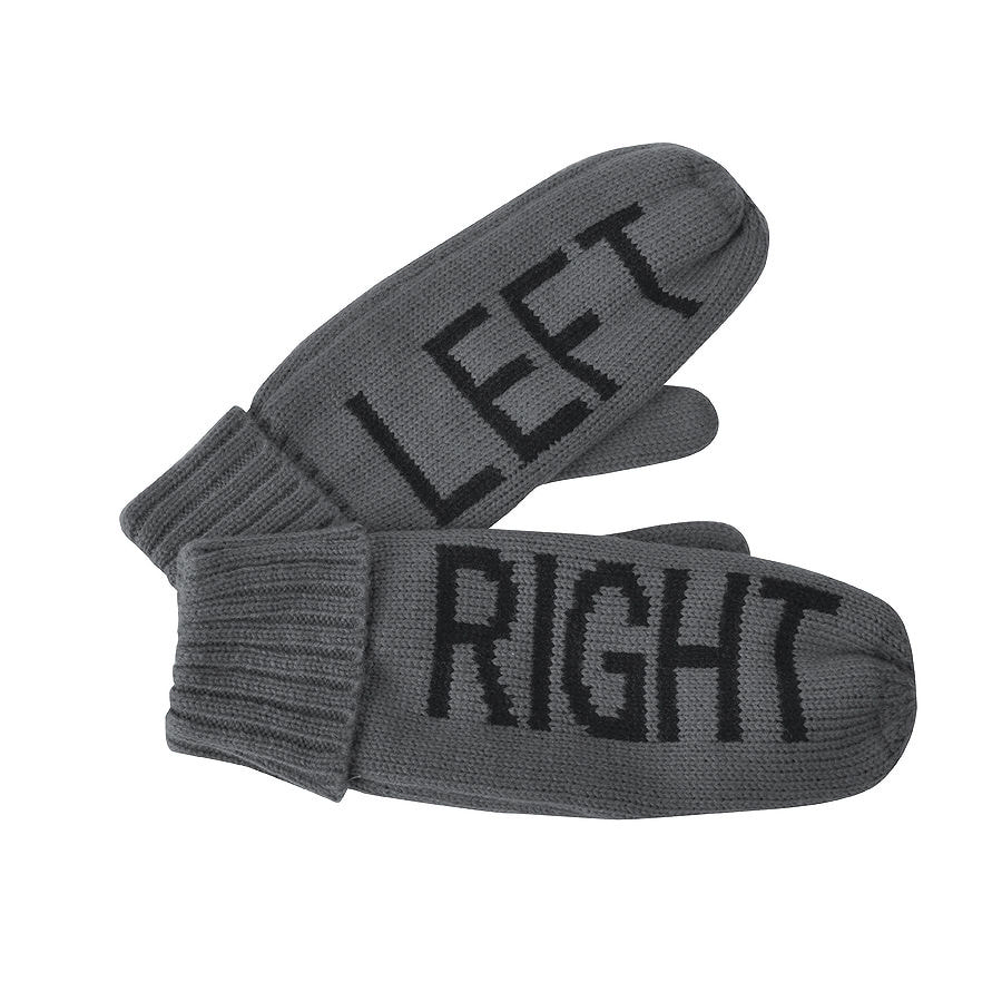 Рукавицы мужские "LEFT&RIGHT" с теплой подкладкой