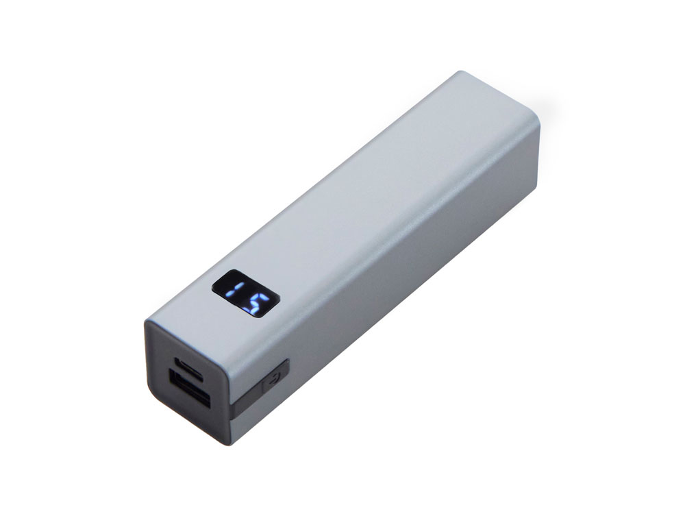 Внешний аккумулятор «Rail» c дисплеем, 5000 mAh