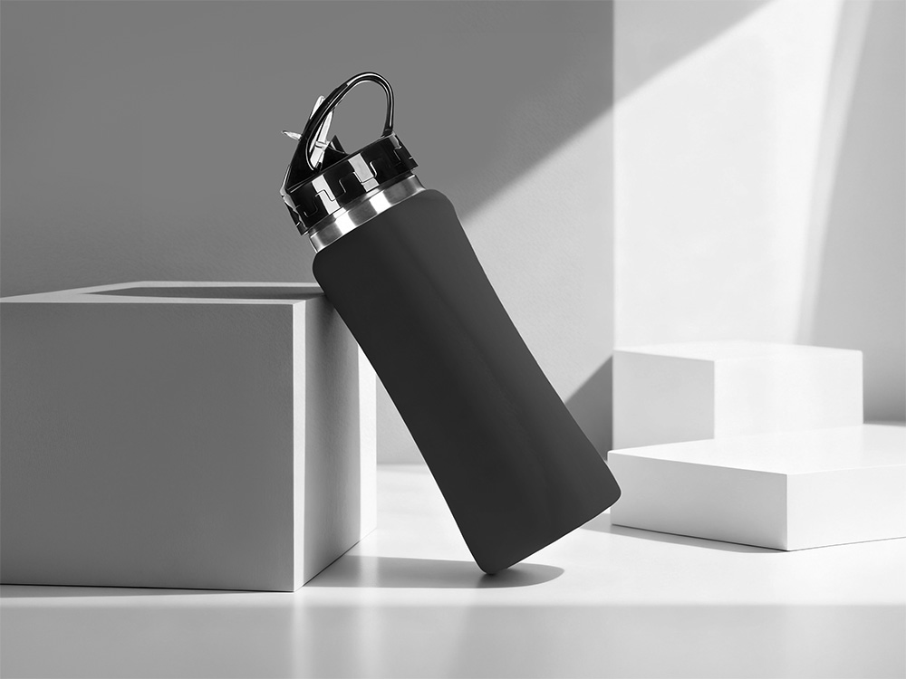 Бутылка для воды «Bottle C1», soft touch, 600 мл