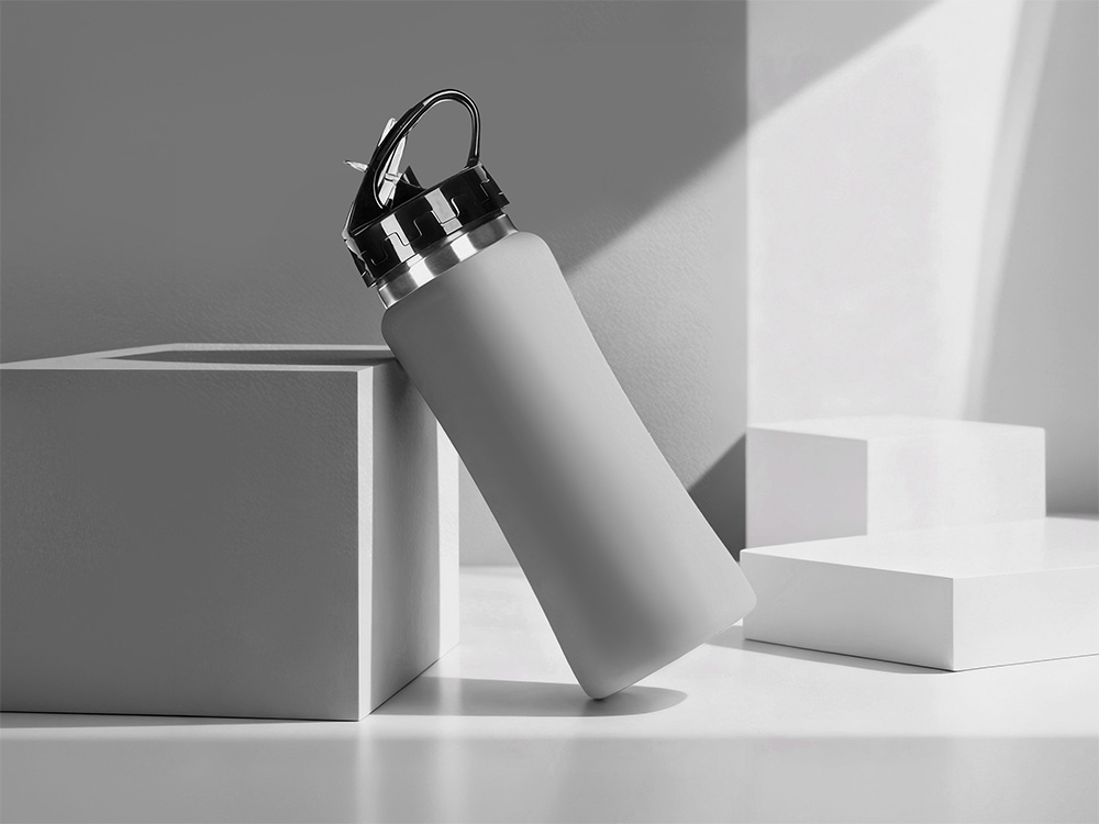 Бутылка для воды «Bottle C1», soft touch, 600 мл